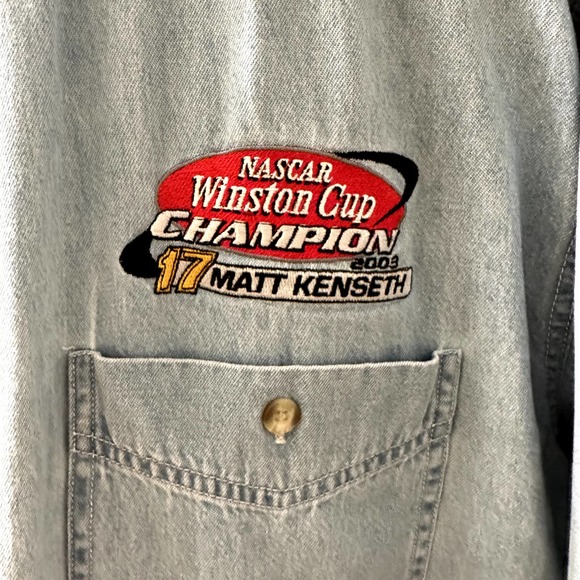 Chase Authentic Nascar Winston Cup Champion 17 Matt Kenseth 2003 Shirt Large - Picture 6 of 10